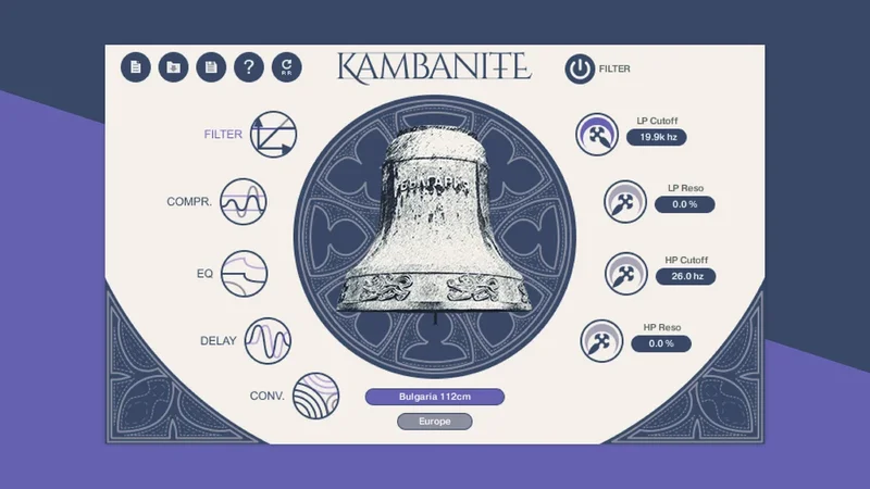 Kambanite Church Bells interface