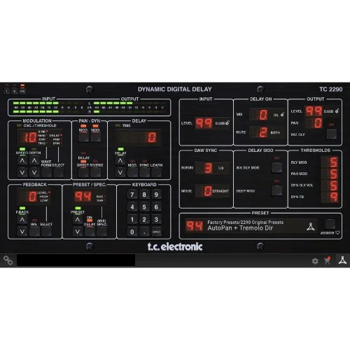 TC Electronic TC 2290 interface