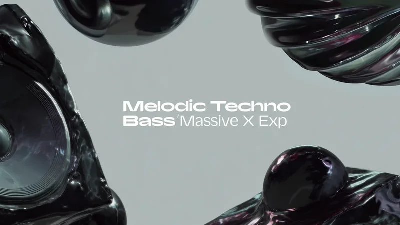 Native Instruments Melodic Techno Bass interface