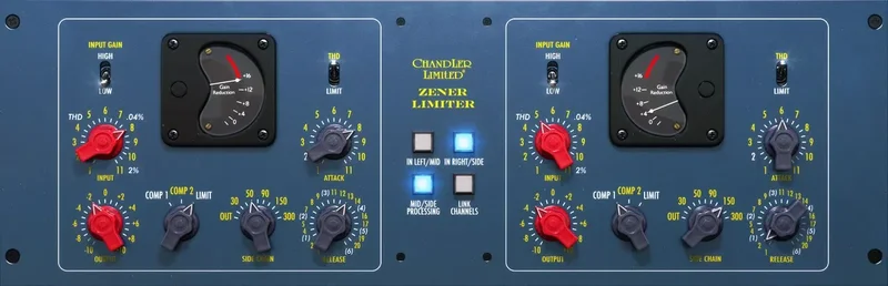 Softube Chandler Limited Zener Limiter interface