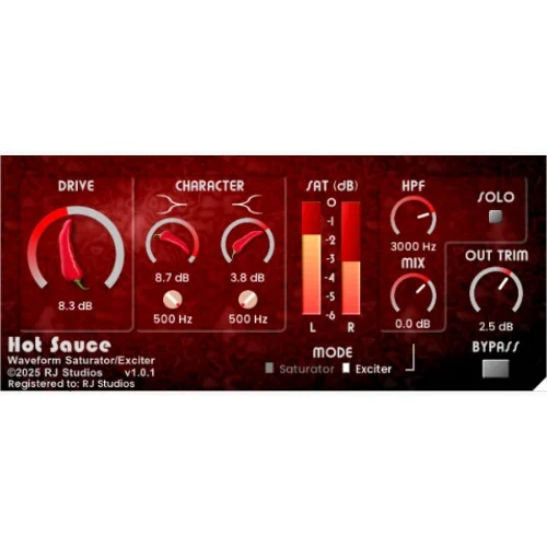 Raising Jake Hot Sauce interface
