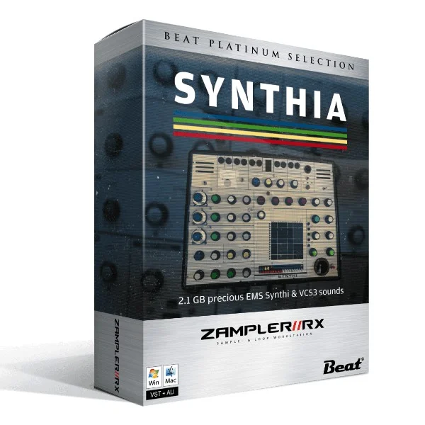 Beat Zampler Expansion: SYNTHIA interface