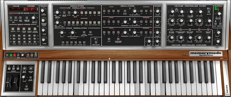 Cherry Audio Memorymode 2 interface