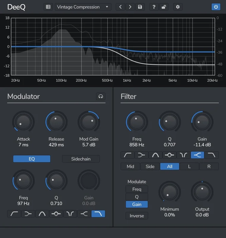Venomode DeeQ interface
