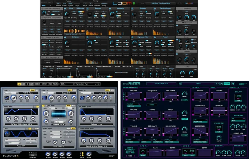 AIR Music Technology Super Synth Pack interface