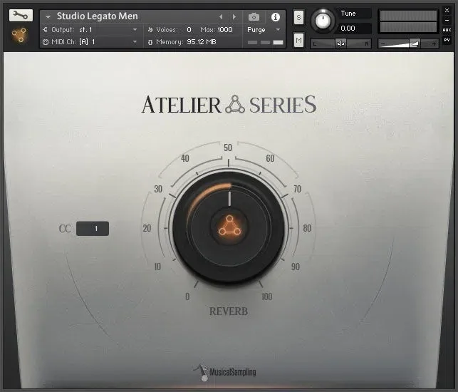 Musical Sampling Atelier Series Anthem Choir interface