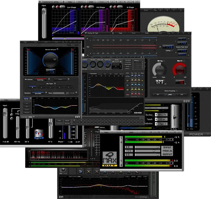 DUY Producers Bundle interface