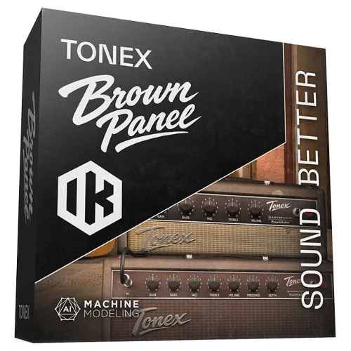 IK-Multimedia Brown Panel Signature Collection for TONEX interface