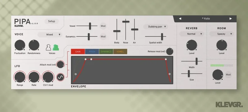 Klevgrand Pipa interface