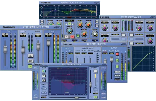 Sonnox Broadcast Plugin Bundle interface