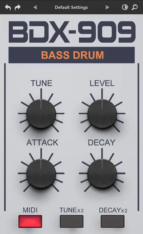 Rave Generation BDX-909 interface