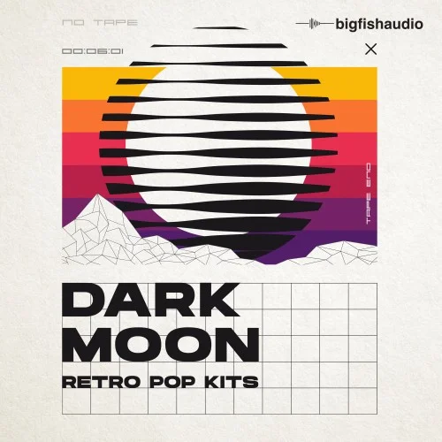 Big Fish Audio Dark Moon: Retro Pop Kits interface