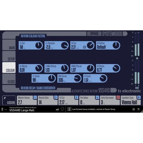 TC Electronic VSS4 HD interface