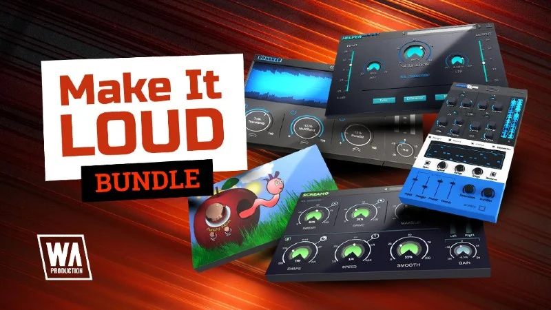 W. A. Production Make it Loud Bundle interface