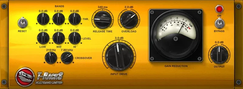 IK Multimedia T-RackS Classic Multi-band Limiter interface