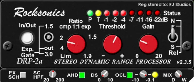 Raising Jake Studios DRP2a MKII interface
