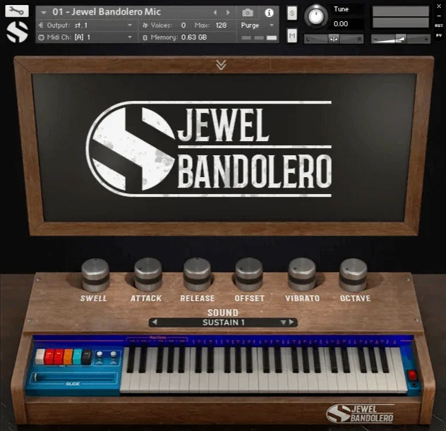 Soundiron Jewel Bandolero interface