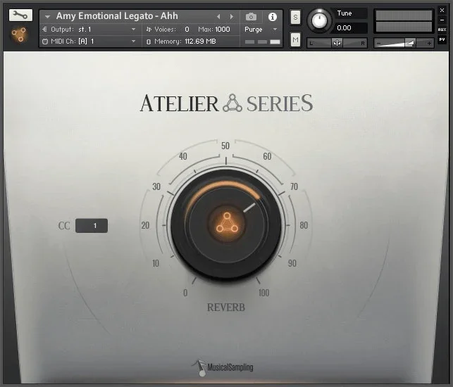 Musical Sampling Atelier Series Vocal Bundle interface