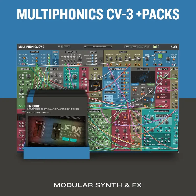 Applied Acoustics Systems Multiphonics CV-3 + Packs interface