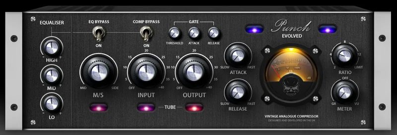 Minimal System Group Punch Evolved interface