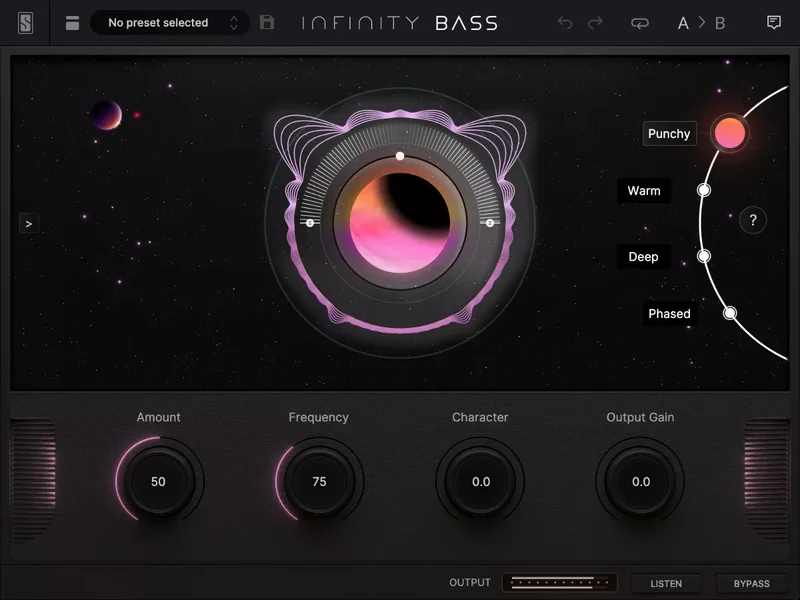 Slate Digital Infinity Bass interface