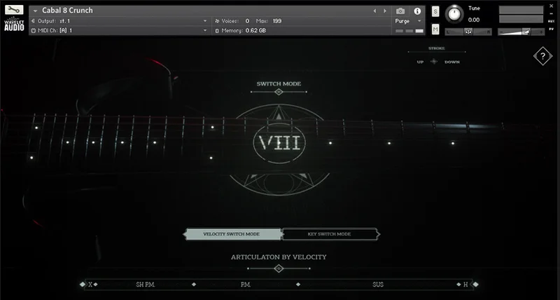 Wavelet Audio Cabal 8: Full interface