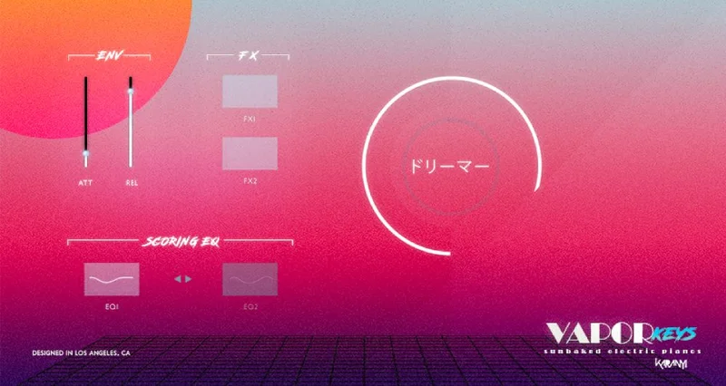 Karanyi Sounds Vapor Keys for Kontakt interface