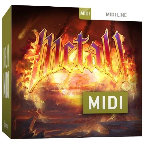 Toontrack Drum MIDI Metal! interface