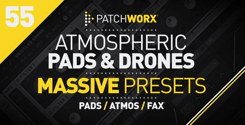 Loopmasters Atmospheric Pads & Drones Massive Presets interface
