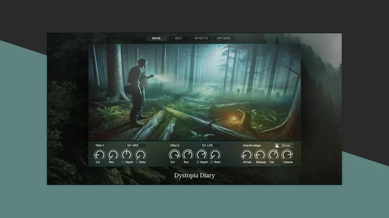 Dystopia Diary interface
