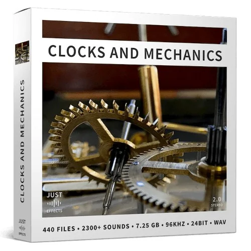 Just Sound Effects Clocks and Mechanics interface