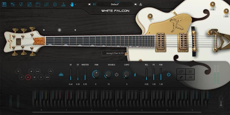 Ample Guitar WF interface