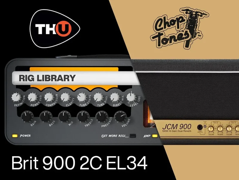 Overloud TH-U Choptones Brit 900 2C EL34 interface