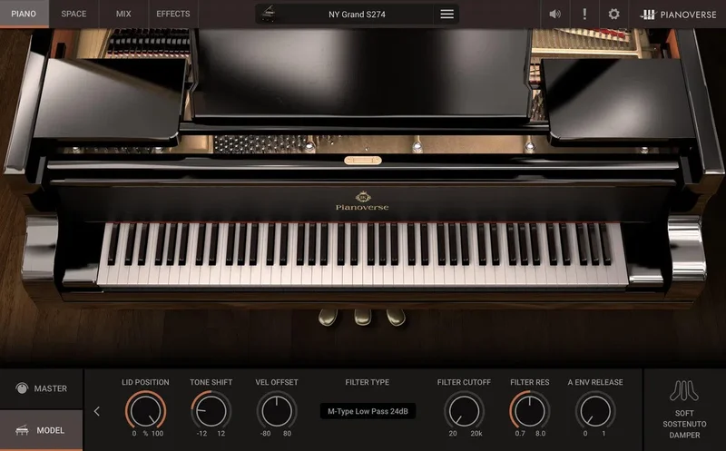 IK Multimedia Pianoverse MAX Upgrade interface