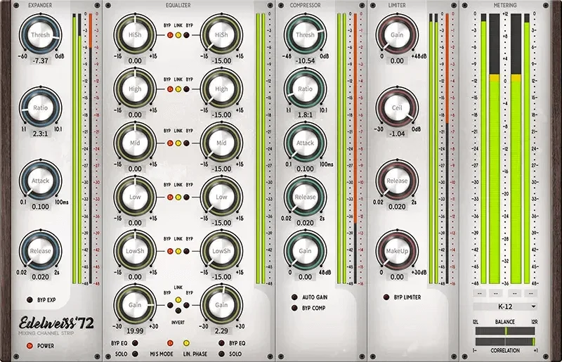 Black Rooster Audio Edelweiss '72 interface