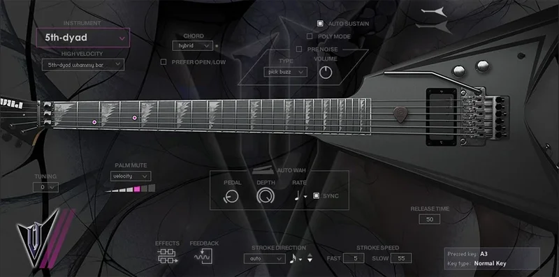 Prominy V-Metal 2 interface