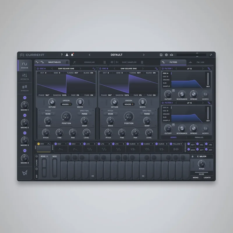 Minimal Audio Current interface