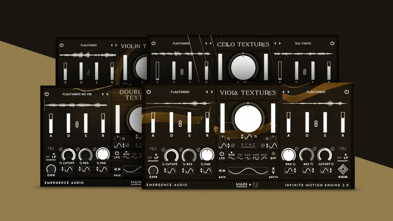 Emergence Audio Ambient Strings Bundle interface