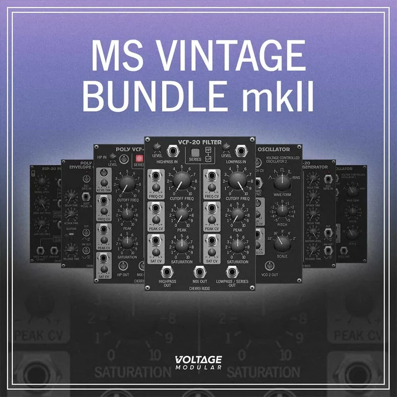 Cherry Audio Voltage Modular MS Vintage Bundle interface