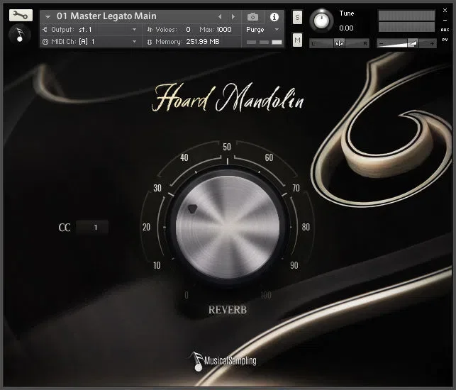 Musical Sampling Hoard Mandolin interface