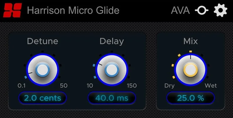 Harrison Consoles Micro Glide interface