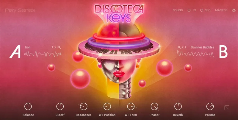 Native Instruments Discoteca Keys interface