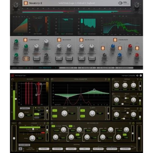 Solid State Logic SSL Vocalstrip and Vocal Flow Bundle interface