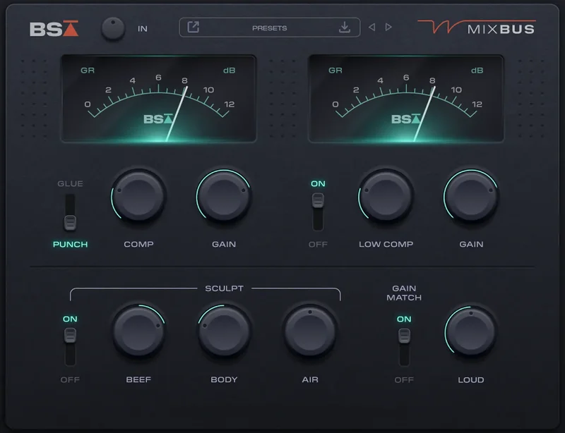 Black Salt Audio Mix Bus interface