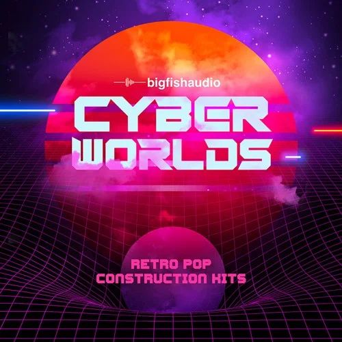Big Fish Audio Cyberworlds: Retro Pop Construction Kits interface