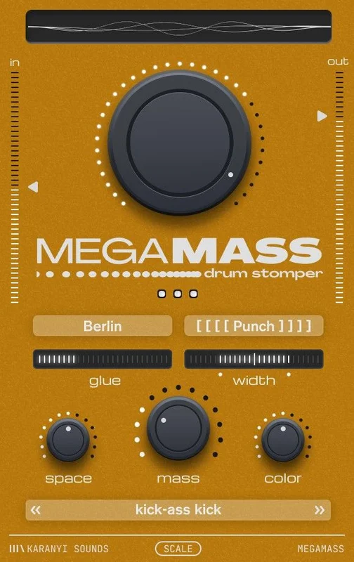 Karanyi Sounds Megamass interface