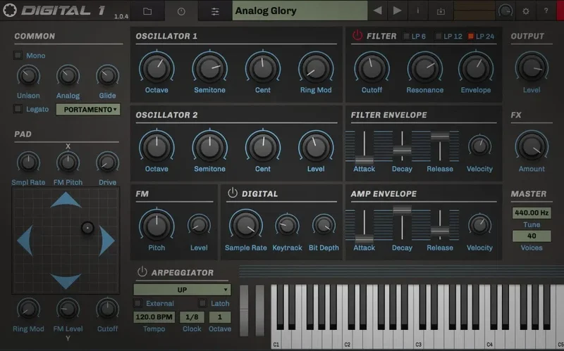 Tracktion Retromod Complete Collection interface