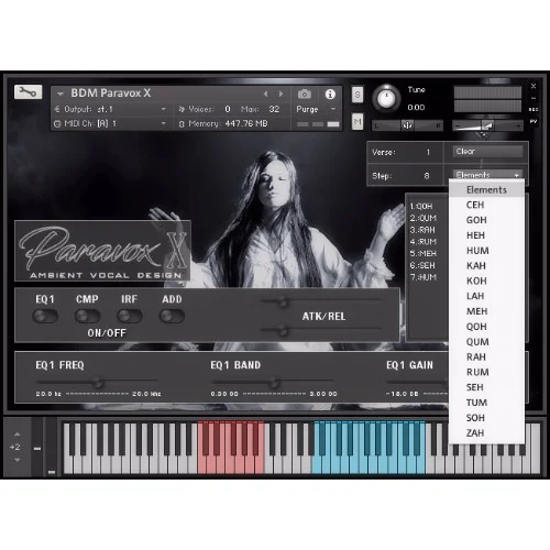Bela D Media Paravox interface