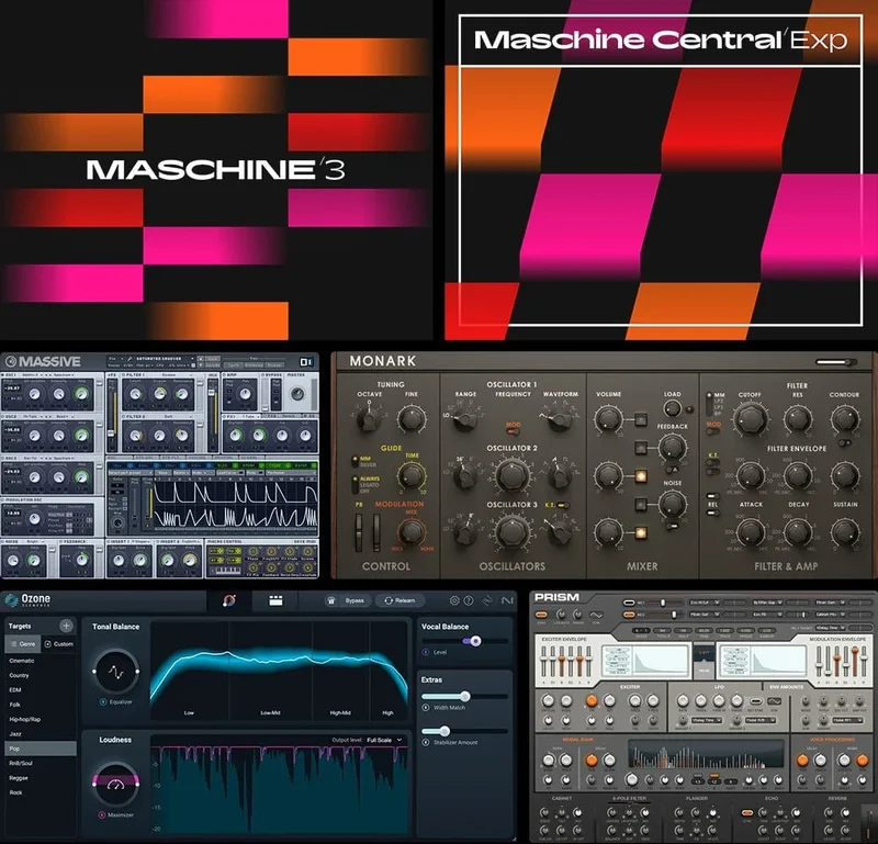 Native Instruments Maschine 3 Bundle Update (From Maschine 2) interface