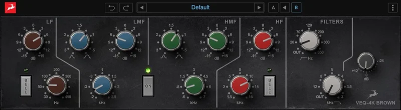 Antelope Audio VEQ-4K BROWN interface
